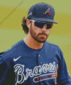 Dansby Swanson Art Diamond Painting