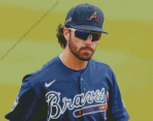 Dansby Swanson Art Diamond Painting