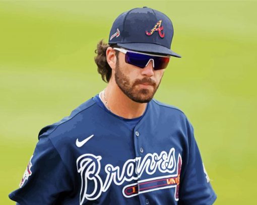 Dansby Swanson Art Diamond Painting