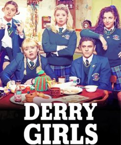 Derry Girls Poster Diamond Painting