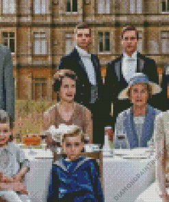 Downton Abbey Characters Diamond Painting