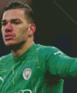 Ederson Brazilian Goalkeeper Diamond Painting