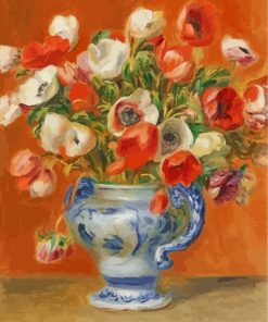 Flowers by Pierre Auguste Renoir Diamond Painting