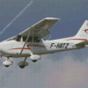 Flying Cessna Aircraft Diamond Painting