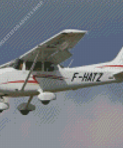 Flying Cessna Aircraft Diamond Painting