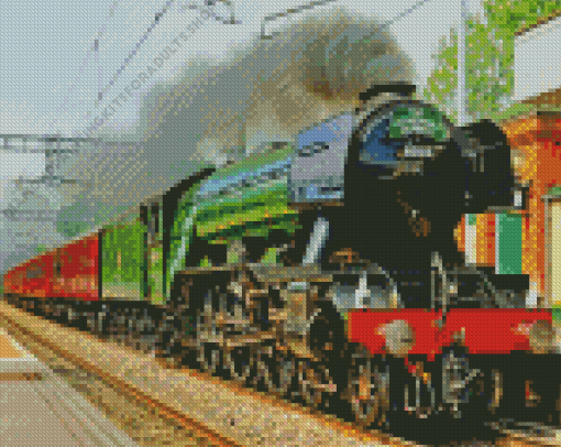 Flying Scotsman Diamond Painting