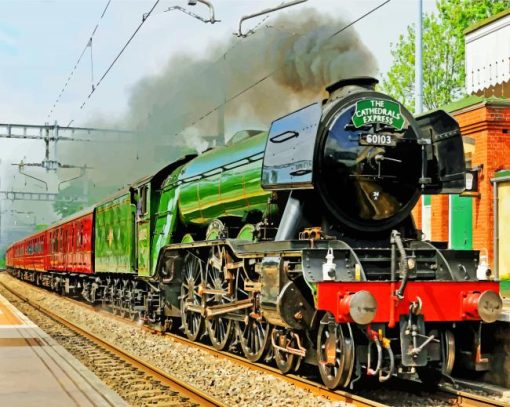 Flying Scotsman Diamond Painting