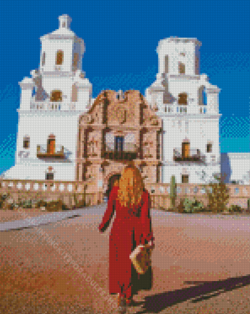 Follow Me To San Xavier Diamond Painting