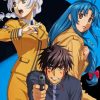 Full Metal Panic Sousuke With Kaname And Teletha Diamond Painting