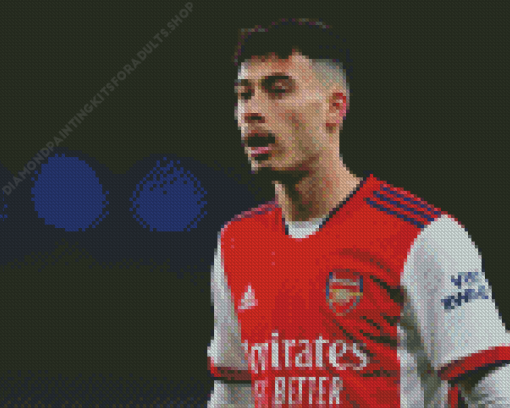 Gabriel Martinelli Arsenal Footballer Diamond Painting