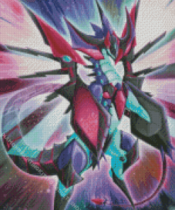 Galaxy Eyes Photon Dragon Yu Gi Oh Card Game Diamond Painting