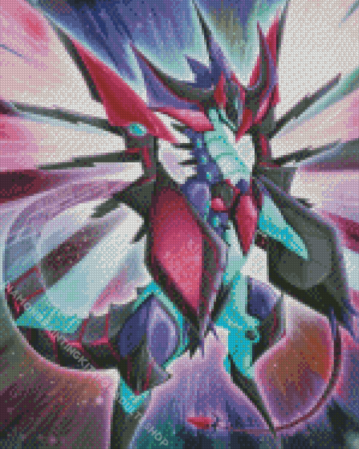 Galaxy Eyes Photon Dragon Yu Gi Oh Card Game Diamond Painting