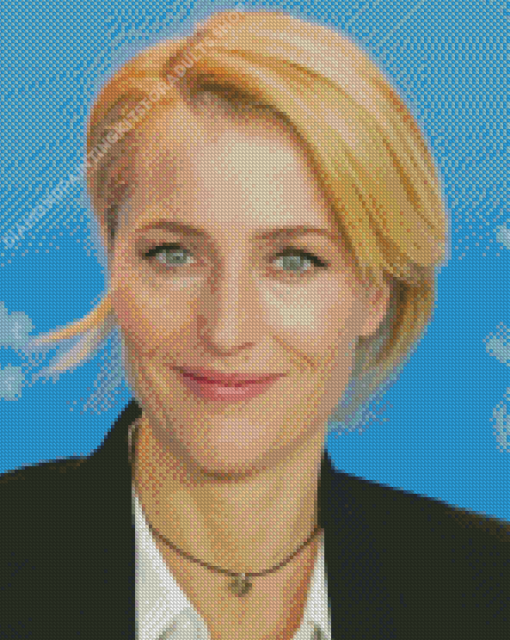 Gillian Anderson Diamond Painting