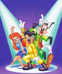 Goofy Movie Disney Characters Diamond Painting