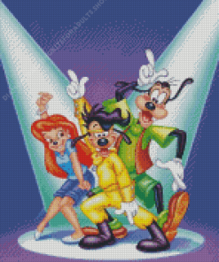 Goofy Movie Disney Characters Diamond Painting