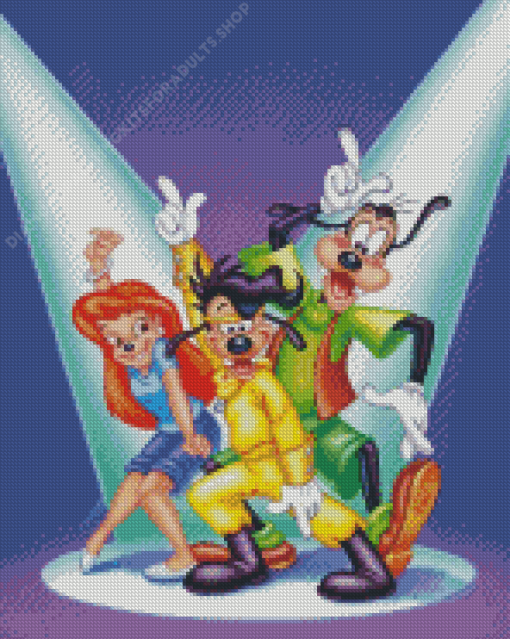 Goofy Movie Disney Characters Diamond Painting