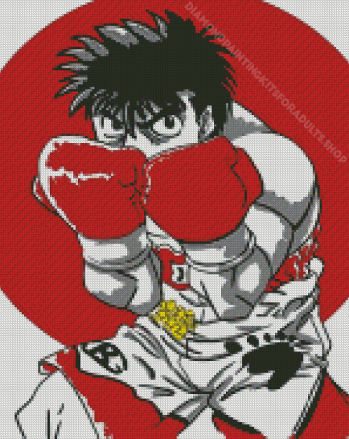 Hajime No Ippo Poster Diamond Painting