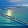 Hangzhou Bay Sea Bridge China Diamond Painting