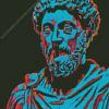 Illustration Marcus Aurelius Diamond Painting