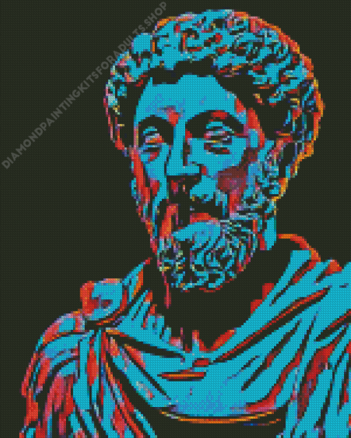 Illustration Marcus Aurelius Diamond Painting