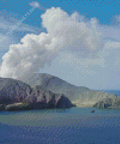 Italy Vulcano Island Diamond Painting