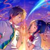 Kimi No Nawa Anime Diamond Painting