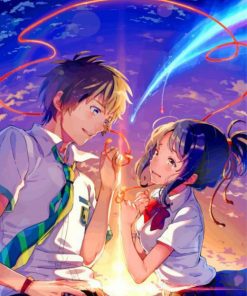 Kimi No Nawa Anime Diamond Painting