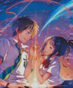 Kimi No Nawa Anime Diamond Painting