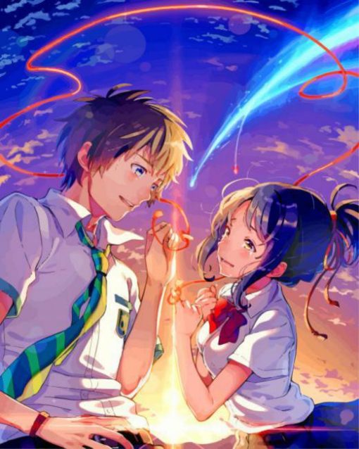 Kimi No Nawa Anime Diamond Painting