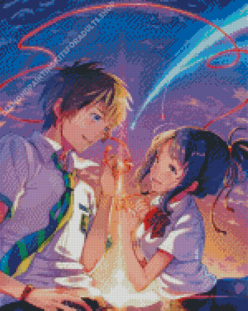 Kimi No Nawa Anime Diamond Painting