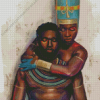 King And Queen Black Couple Diamond Painting