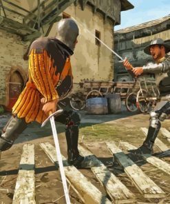 Kingdom Come Deliverance Video Game Diamond Painting