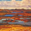 La Cloche Panorama by Franklin Carmichael Diamond Painting