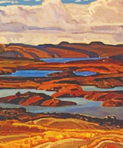 La Cloche Panorama by Franklin Carmichael Diamond Painting