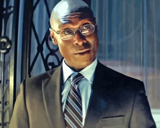 Lance Reddick in The Continental Diamond Painting