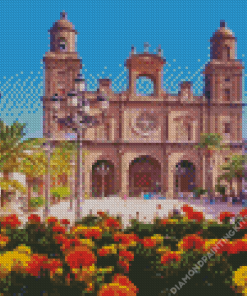 Las Palmas Canary Islands Cathedral Diamond Painting