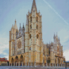 Leon Cathedral Spanish Church Diamond Painting