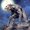 Lonley Mad Werewolf Diamond Painting