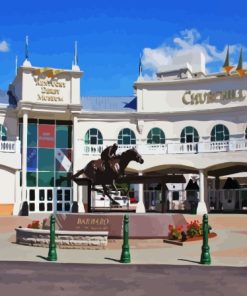 Louisville Churchill Downs Derby Museum Diamond Painting