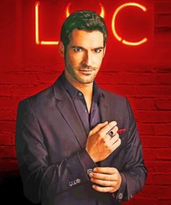 Lucifer Morningstar Character Diamond Painting