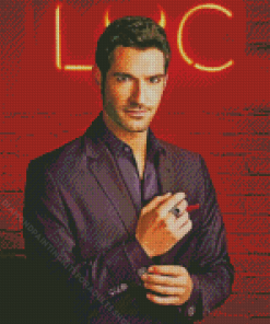 Lucifer Morningstar Character Diamond Painting