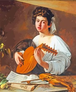 Lute Player Caravaggio Diamond Painting