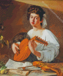 Lute Player Caravaggio Diamond Painting