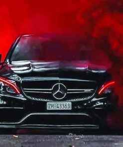 Mercedes Neon Diamond Painting