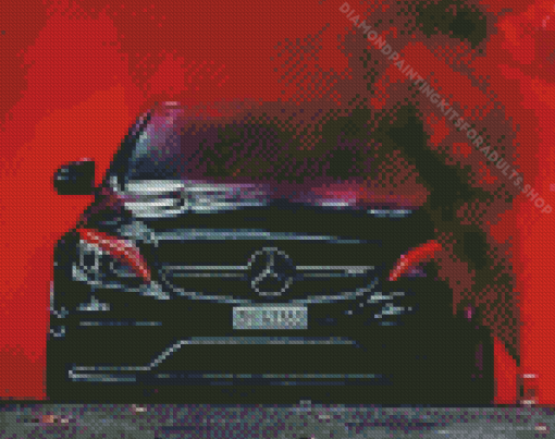 Mercedes Neon Diamond Painting