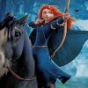 Merida And Her Horse Diamond Painting