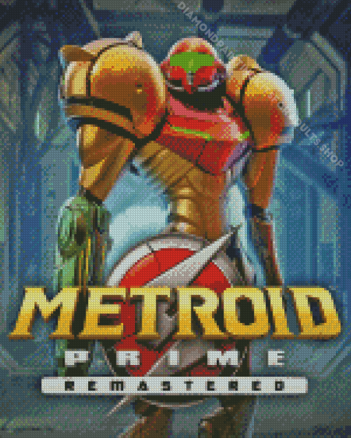 Metroid Prime Diamond Painting