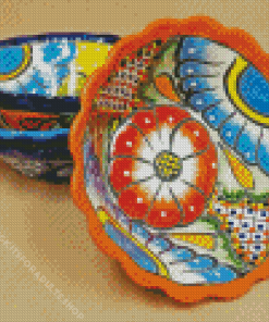 Mexican Hispanic Pottery Diamond Painting