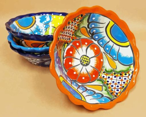 Mexican Hispanic Pottery Diamond Painting