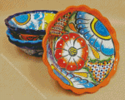 Mexican Hispanic Pottery Diamond Painting